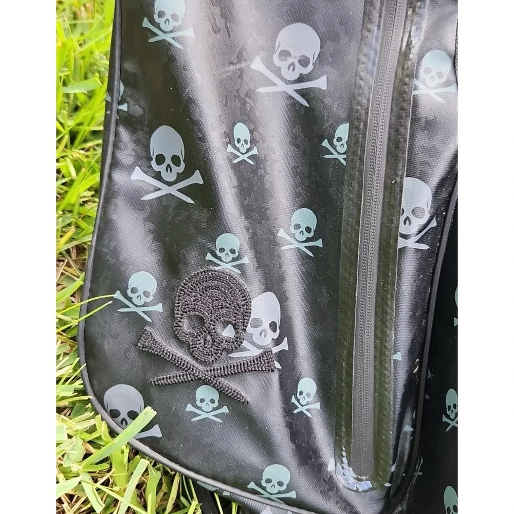 G/FORE & VESSEL Collaboration KILLER CARRY Golf Bag  Nylon Skull Black Limited